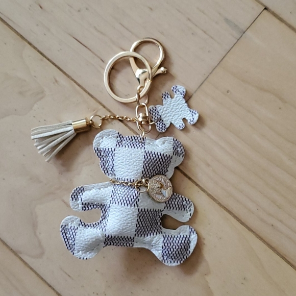 Inspired Bear Tassels Keychain or Purse/Handbag Charm - Picture 3 of 6
